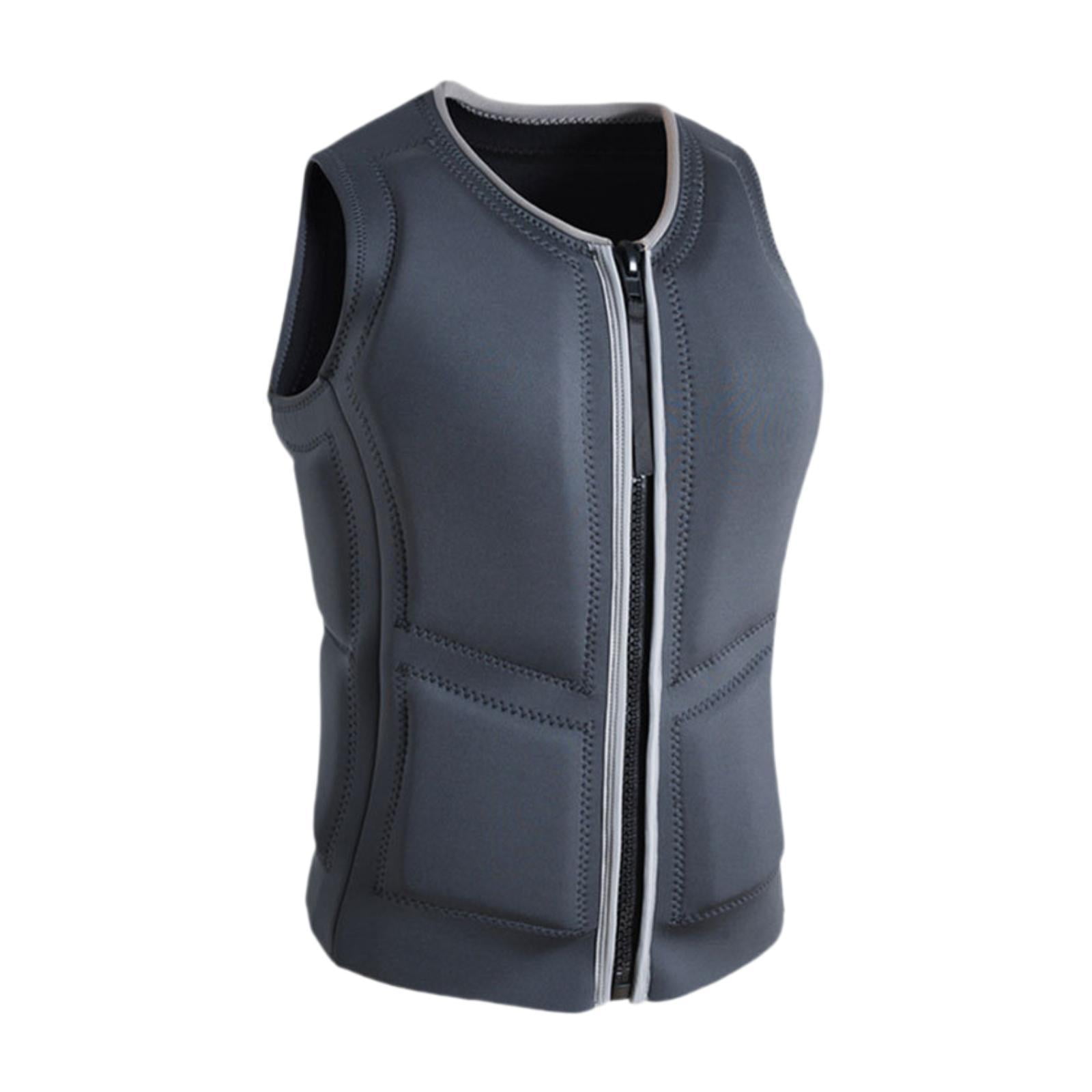 DimyFew Adult Life Vest Buoyancy Aid Portable Lightweight Summer Life Jacket for Boating S