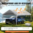 thumbnail image 3 of Dranite Shelter Top Replacement Cover - Waterproof UV Protected Carport Canopy, 3 of 6