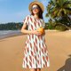 thumbnail image 4 of Disketp Carrot para Vestido de Manga Corta para Mujeres, Vestidos de Verano para Mujeres, Casual y Holgado para la Playa, 4 of 6