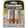 Camelion Advanced Formula C Rechargeable NiMH Batteries 3500mAh 4 Pack Retail + FREE SHIPPING!