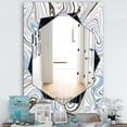 thumbnail image 2 of DESIGN ART Designart 'Marbled Diamond 17' Industrial Mirror - Printed Wall Mirror 27.5in.x39.5in., 2 of 5