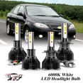 thumbnail image 1 of Compatible con Juego de Lámparas Alta/Baja Chevrolet Optra 2004-2010 - 4 Unidades, 10,000LM 6500K Blanco Frío, Bombillas 500% Ultraluminosas, Plug & Play, 1 of 11