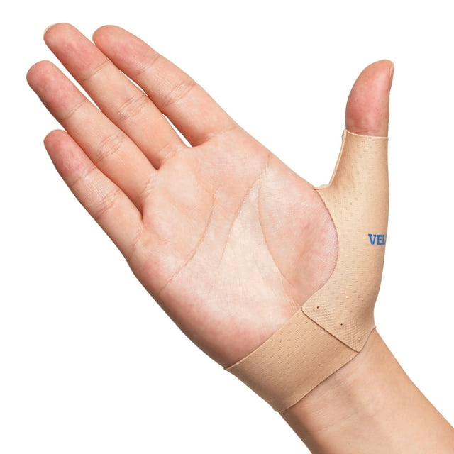 VELPEAU Thumb Compression Sleeve for Arthritis, Mild Pain, Sprain, Sports, Highly Elastic and Splashproof Thumb Support Cover