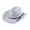 White, variant on Fashion Jazz Hat Paper Straw Hat Breathable Roll Brims Hat For Hot Weather Sun Protections Women Men Festival Headpiece