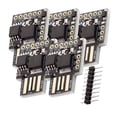 thumbnail image 1 of 5Pcs ATTiny85 Digispark LED Rev.3 Kickstarter 5V IIC SPI USB Development Board 6 I/O Pins for,5 x USB Development Board, 1 of 6