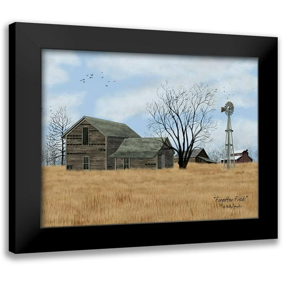 Jacobs, Billy 14x12 Black Modern Framed Museum Art Print Titled - Forgotten Fields