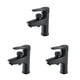 thumbnail image 4 of Wosthever Llave de paso para baño, fácil instalación y moderno accesorio de baño para lavabo de doble , negro Type1 NO1, 4 of 6