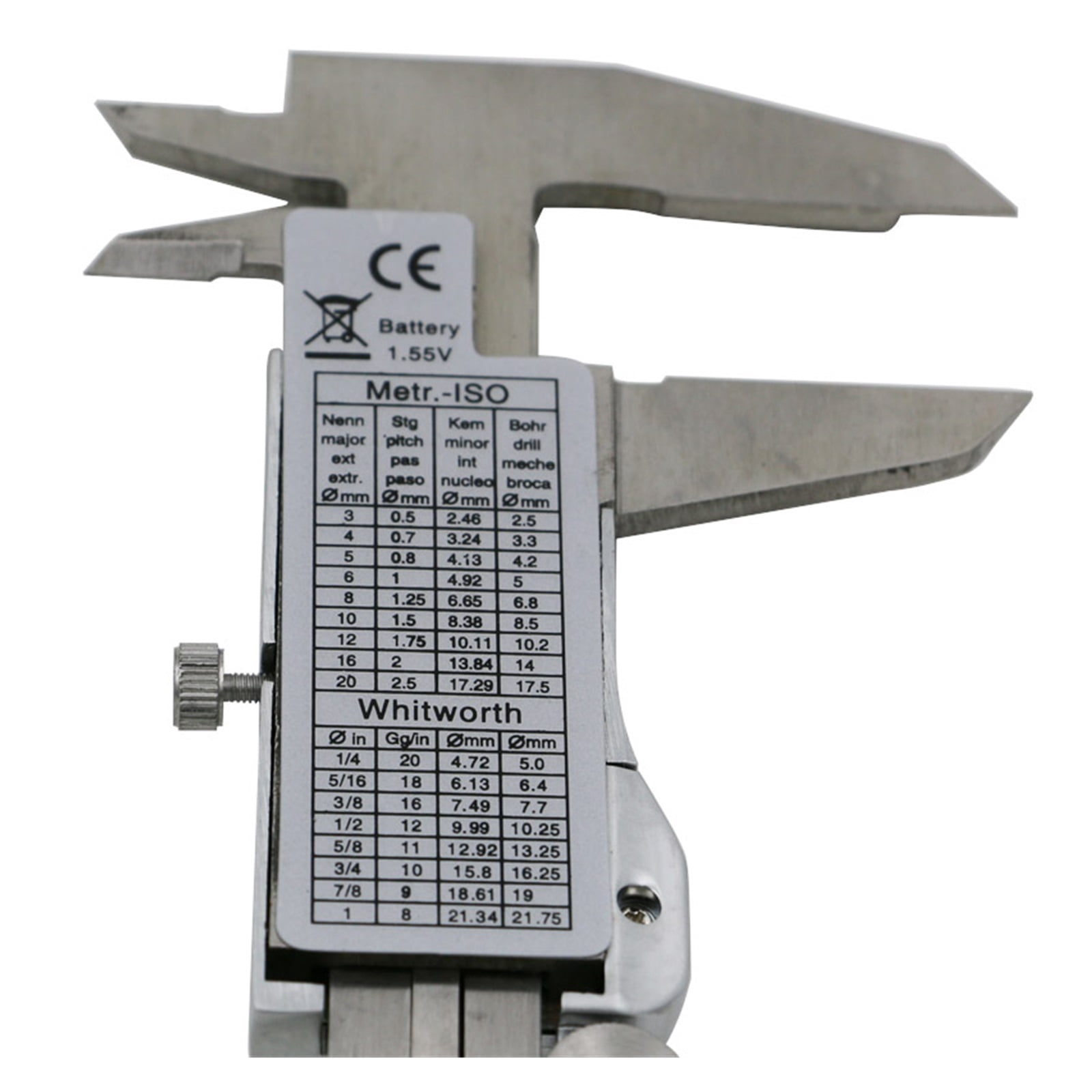 Metal 150mm 6-inch Hardened Stainless Steel Electronic Digital Vernier Caliper Micrometer Measuring ,Complete Kit