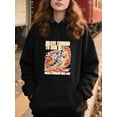 thumbnail image 2 of Classic Firefighter Hoodie for Men and Women, Unisex Pullover Hooded Sweatshirt, Comfortable Cotton Poly Blend, Casual Everyday Wear, 2 of 5