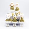 thumbnail image 1 of Adornos Navideños onlyliua para Interior/Exterior Figuras de Papá Noel y Muñeco de Nieve, 1 of 7