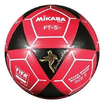 Mikasa FT5 Goal Master Soccer Ball Black/Red Size 5