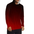 thumbnail image 3 of zfhfof Men's UPF 50+ Sun Protection Long Sleeve Hoodie Shirts UV SPF Outdoor Fishing Pullover Rash Guard T-Shirts for Men, 3 of 7