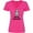Hot Pink, variant on Inktastic I Love My Goldendoodle Dog Women's V-Neck T-Shirt