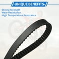 thumbnail image 4 of Correa de Transmisión Compatible para Kymco para Grand Dink300 2012-2017 Correa V de Powersports Negra Resistente al Desgaste, 4 of 7