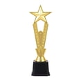 thumbnail image 3 of Premio Trofeo Estrella Recompensas Copa Trofeo Medalla Favor de Fiesta Premios Ganadores Dorado para 28cm, 3 of 9