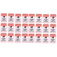 thumbnail image 4 of LEEYNEER 40 pcs 24 Hour Video Surveillance Sticker Warning Video Surveillance Sign, 4 of 8