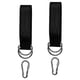 thumbnail image 3 of 1 juego de accesorio de columpio fuerte de accesorio de hamaca con correa para colgar , 2 x Negro Zulema Correas colgantes para columpios de árboles, 3 of 6
