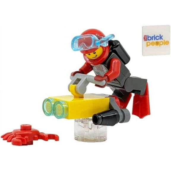 LEGO City: Scuba Diver with Underwater Scooter and Crab