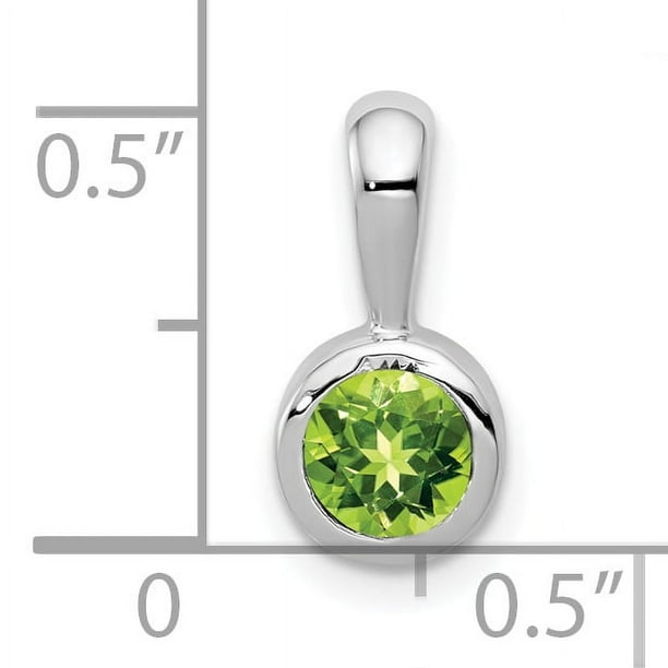 Peridot store necklace walmart