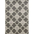thumbnail image 3 of Claremont Quatrefoil Grey/Grey Rug, Multiple Sizes, 3 of 3