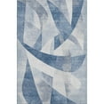 thumbnail image 2 of Addison Rugs Mayfield Premium Machine Washable Transitional Swirls Denim Rectangle Rug, 8' x 10', 2 of 7