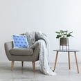 thumbnail image 3 of Stupell Industries Layered Blue Polka Dot Circle Shapes Design by Daphne Polselli Throw Pillow, 3 of 4