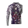 thumbnail image 1 of Men's Sakura MMA BJJ Long Sleeve Rash Guard White Large, 1 of 3