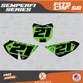 thumbnail image 3 of Kalair GFX Graphics Kit for Honda CRF50 (2013-2023) Semperfi Series, 3 of 5