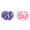P-Pink 1PCS & Purple 1PCS, variant on 2 Pack(Hot Pink 1PCS & Red 1PCS) 3 Piece Little Character Set Multipack Girl Bowknot Ruffle Trendy Tops for Teen Nappy Underwear Panty