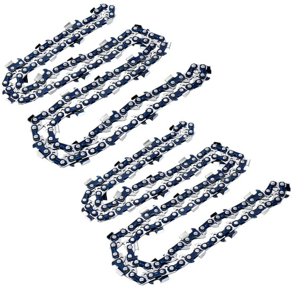 2PCS 20" inch Chainsaw Chain Blade 3/8"LP .050" 72 DL 20in Full-Chisel 050-72DL