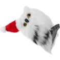 thumbnail image 2 of WRISTBIQUE Indoor Owl Decoration Plastic Fluff Family New Year Holidays 1Set 3.1x2.2x2.0in, 2 of 10