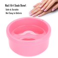 thumbnail image 1 of Suministros de PVC para salón de u?as fáciles de usar, tazón de manicura de doble uso, duradero para el hogar de cuidado personal Para Uñas Octpeak NO, 1 of 7
