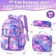 thumbnail image 2 of Mochila impermeable Fimibuke para niñas con lonchera y bolsa para lápices, 2 of 6