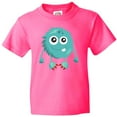 thumbnail image 3 of Inktastic Furry Monster, Blue Monster, Cute Monster, Silly Youth T-Shirt, 3 of 5