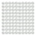 thumbnail image 2 of Hair Braiding Beads, Pure Color Hair Jewelry Beads 100pcs  For Daily Use Transparent, 2 of 8