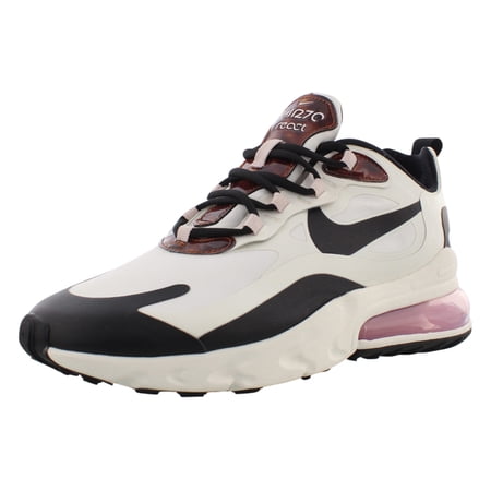 Nike Air Max 270 React Womens Shoes Size 9.5, Color: Sail/Multicolor/Barely Rose