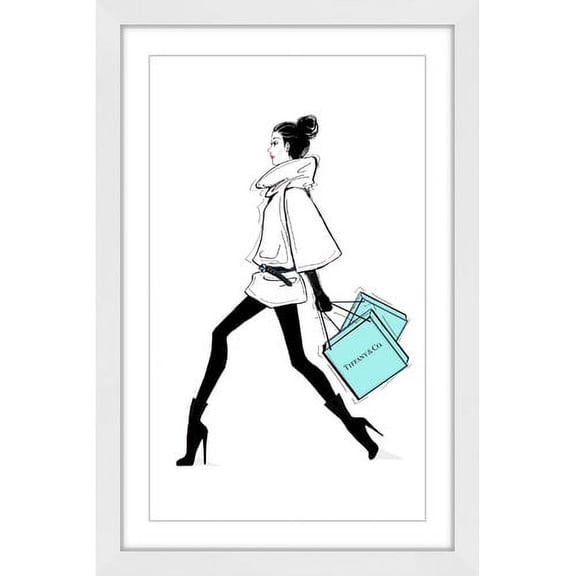 Marmont Hill "Always on the Go" by Loretta So Framed Painting Print