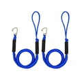 thumbnail image 1 of 2Pcs Boat Bungee Dock Line With Loop Boat Ropes For Docking Marine Dock Line Marine Dock Line Loop Rope Bungee Cord Tie Down ,Long Lasting, 1 of 2