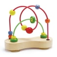 thumbnail image 1 of Bead Maze Toy Hape con forma de burbuja doble de madera para bebés de más de 6 m, 1 of 4