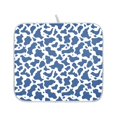 thumbnail image 2 of Blue and White Vector Pattern Drying Dish Mat Quick Drying Absorbent Soft Durable for Kitchen 18" x 24", 2 of 10