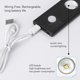 thumbnail image 3 of Luz LED Para Debajo Del Gabinete Con Sensor De Movimiento, 7 Modos De Color, Recargable Por USB, Fácil Instalación Para Gabinetes, Cocinas, Dormitorios, 3 of 8