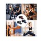 thumbnail image 4 of "Kit 6pz Muñequera Gym Crossfit Fitness Pesas Gimnasio Straps "BELUG, 4 of 5