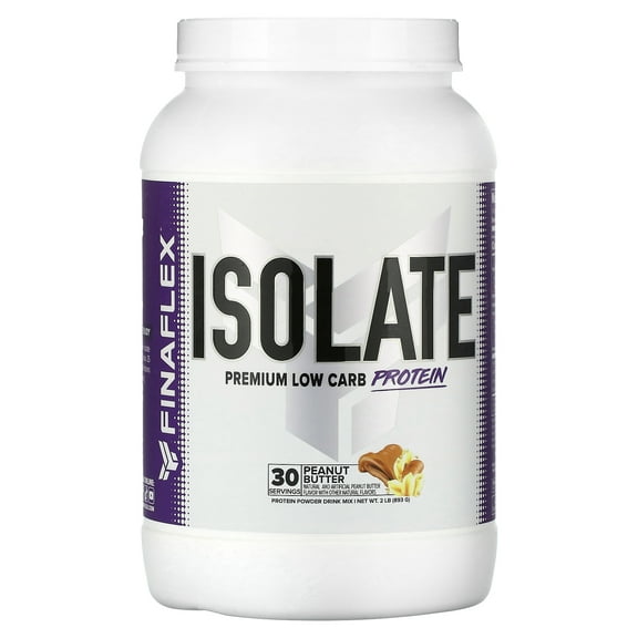 Finaflex Isolate, Premium Low Carb Protein, Peanut Butter, 2 lb (893 g)