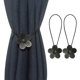 thumbnail image 3 of RO Un juego de dos piezas de cortinas magnéticas con clip de abrazo, anillo magnético para cortinas, hermoso patrón de flores, accesorios de clip para cortinas, familia, sala de estar, dormitorio, co Sincero Electrónica, 3 of 4