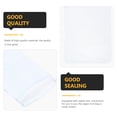 thumbnail image 4 of Miangastore 200pcs Clear Zipper Lock Storage Bags Thickened Transparent Plastic Seal Bags, 4 of 8