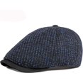 thumbnail image 3 of CoCopeaunts Berets Autumn Winter Hat Men Women 6 Panels Ivy Octagonal Newsboy Cap Artist Painter Hat Retro Knitted Hat, 3 of 7