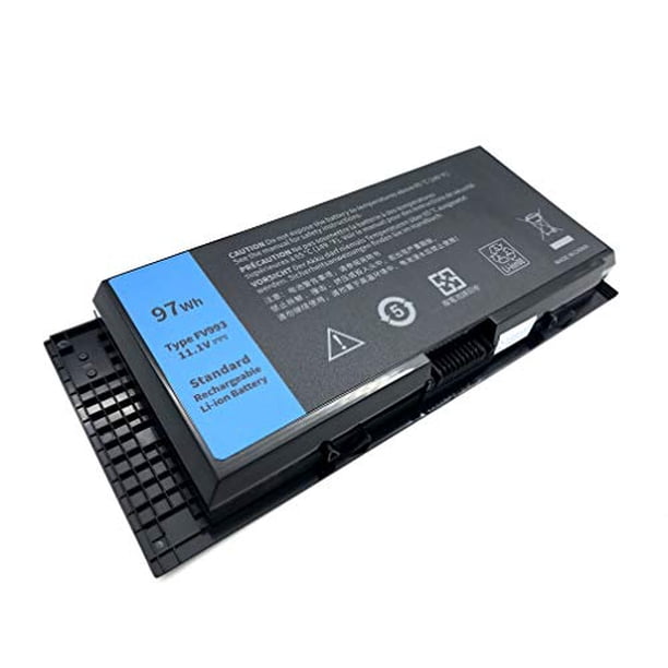 Yafda Fv993 11 1v 97wh High Capacity New Laptop Battery For Dell Precision M4600 M4800 M6600 M6800 M6700 M4700 Fjj4w Pg6rc V7m28 9 Cells Walmart Com Walmart Com
