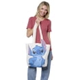 thumbnail image 5 of Disney Stitch Die-Cut Canvas Tote Bag with Shaped Top, 5 of 8