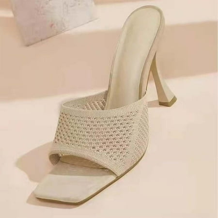 

Summer High Heel Fashion Open Toe Outwear Thin High Heel Sandals Women