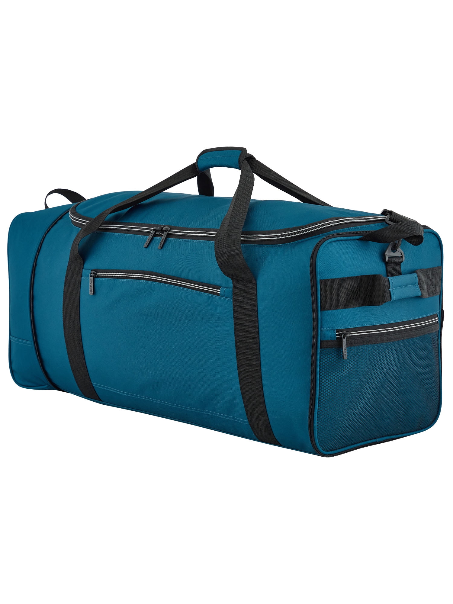 Protégé Navigation 32" Collapsible Rolling Duffel Bag with Inline Skate Wheels, Blue